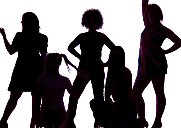 Spice Girls uten bakgrunn